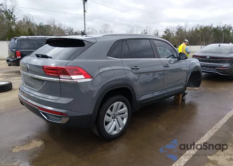 2021 Volkswagen Atlas Cross Sport 2.0T Se W/Technology from USA, damaged, VIN 1V2JC2CA4MC219879